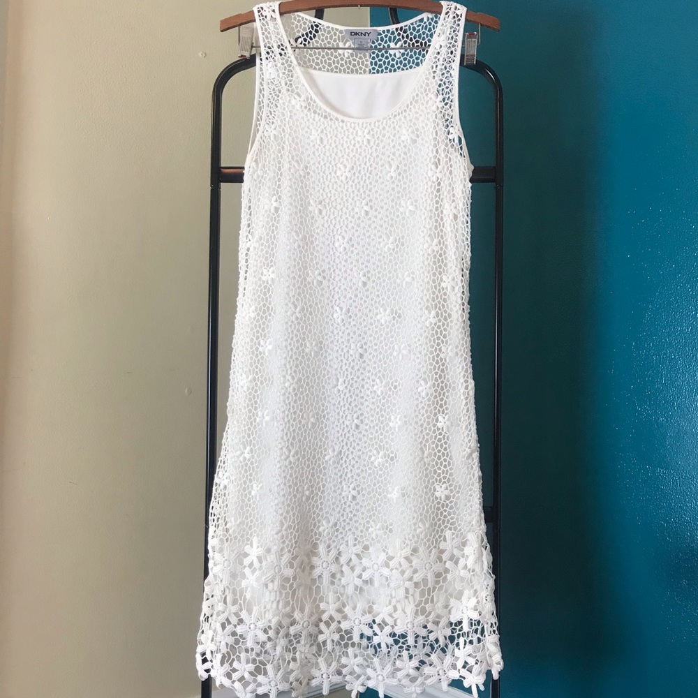 DKNY vintage Crochet Dress